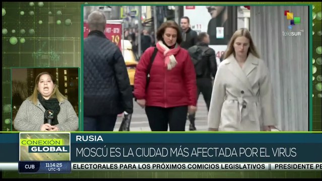 Rusia reporta aumento en número de casos positivos a la Covid-19