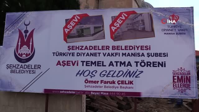 Şehzadeler Aşevi'nin temeli dualarla atıldı