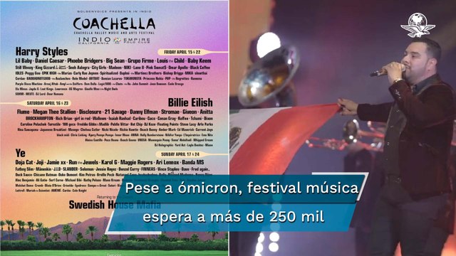 Coachella 2022: Grupo Firme, Ed Maverick, Natanael Cano y Banda MS integran el cartel