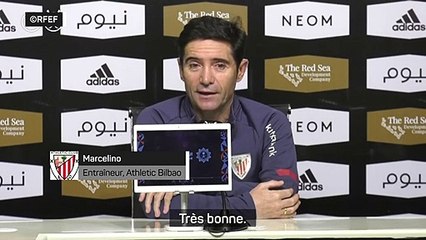 Athletic Bilbao - Marcelino : "L'efficacité fera pencher la balance"