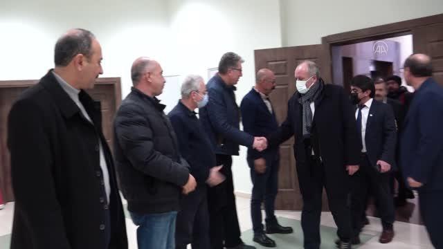 Muharrem İnce, NTSO Meclis Başkanı Seyit İnce ve üyelerle bir araya geldi