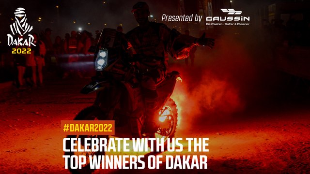 Podium Ceremony presented by Gaussin - #Dakar2022