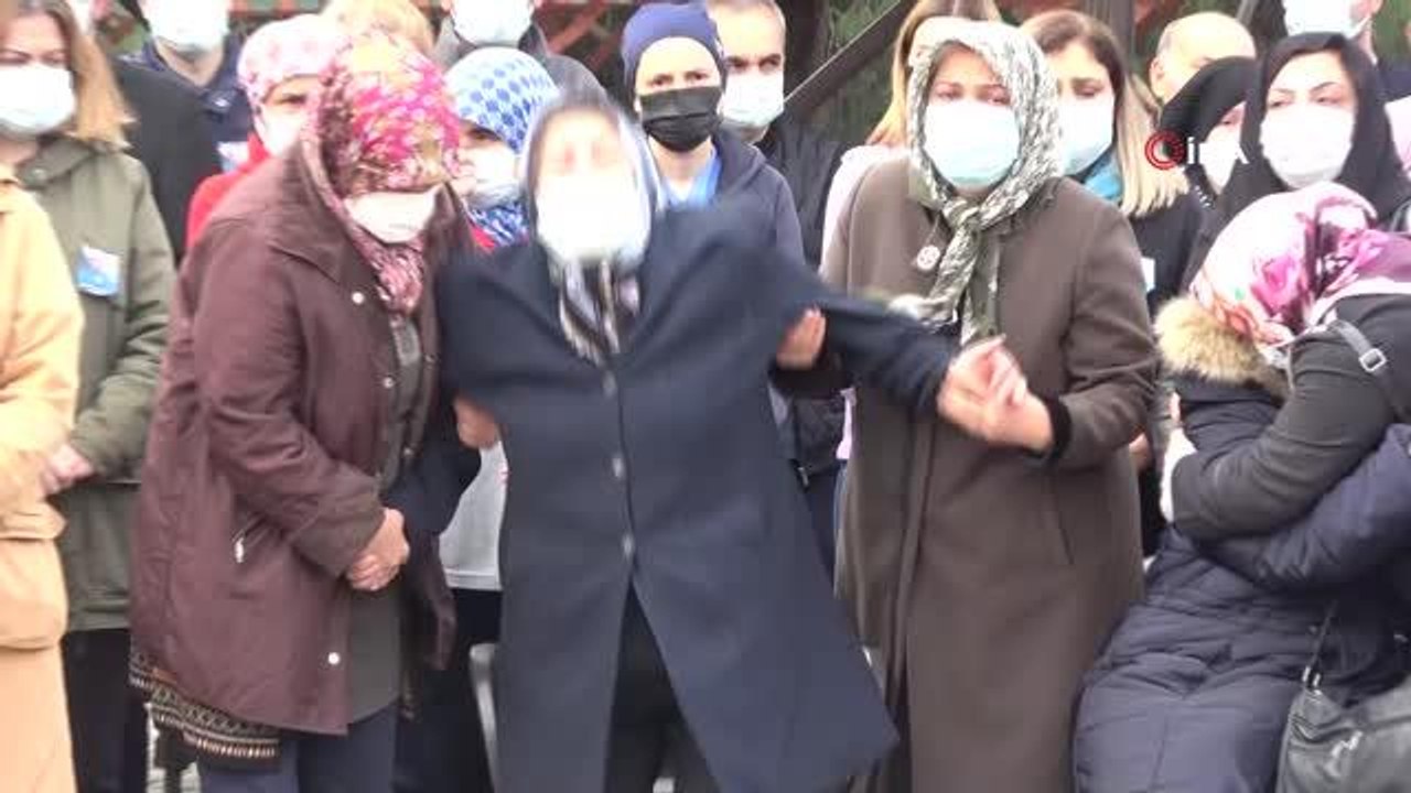 Son dakika haber: Korona virüse yenilen sağlık çalışanına gözyaşları sel oldu