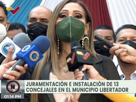 Juramentados los 13 concejales del Municipio Libertador de Caracas