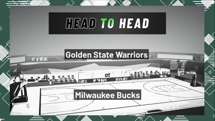Golden State Warriors At Milwaukee Bucks: Moneyline
