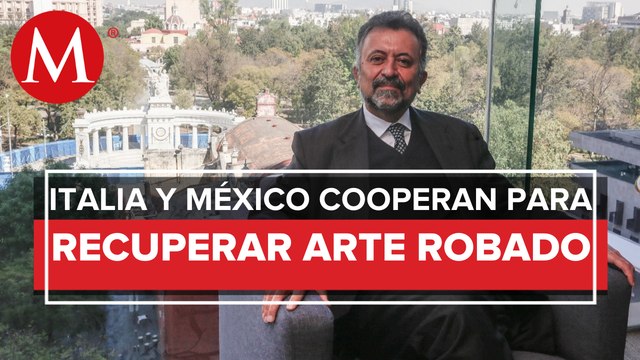Con modelo italiano, van contra robo de piezas arqueológicas: embajador de México en Italia