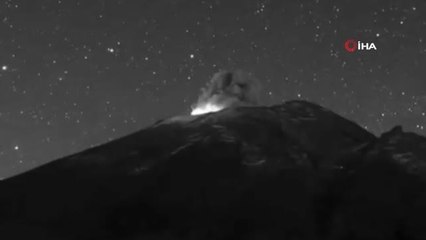Popocatepetl Yanardağı'nda yeni patlama