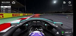 F1 Mobile Racing career mode race day at bahrain