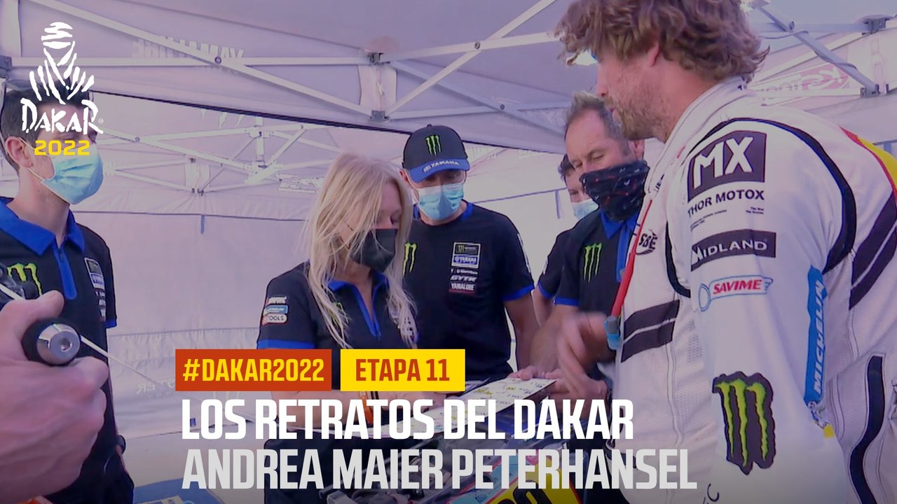 Andrea Maier Peterhansel - Los Retratos del Dakar - Etapa 11 - #Dakar2022