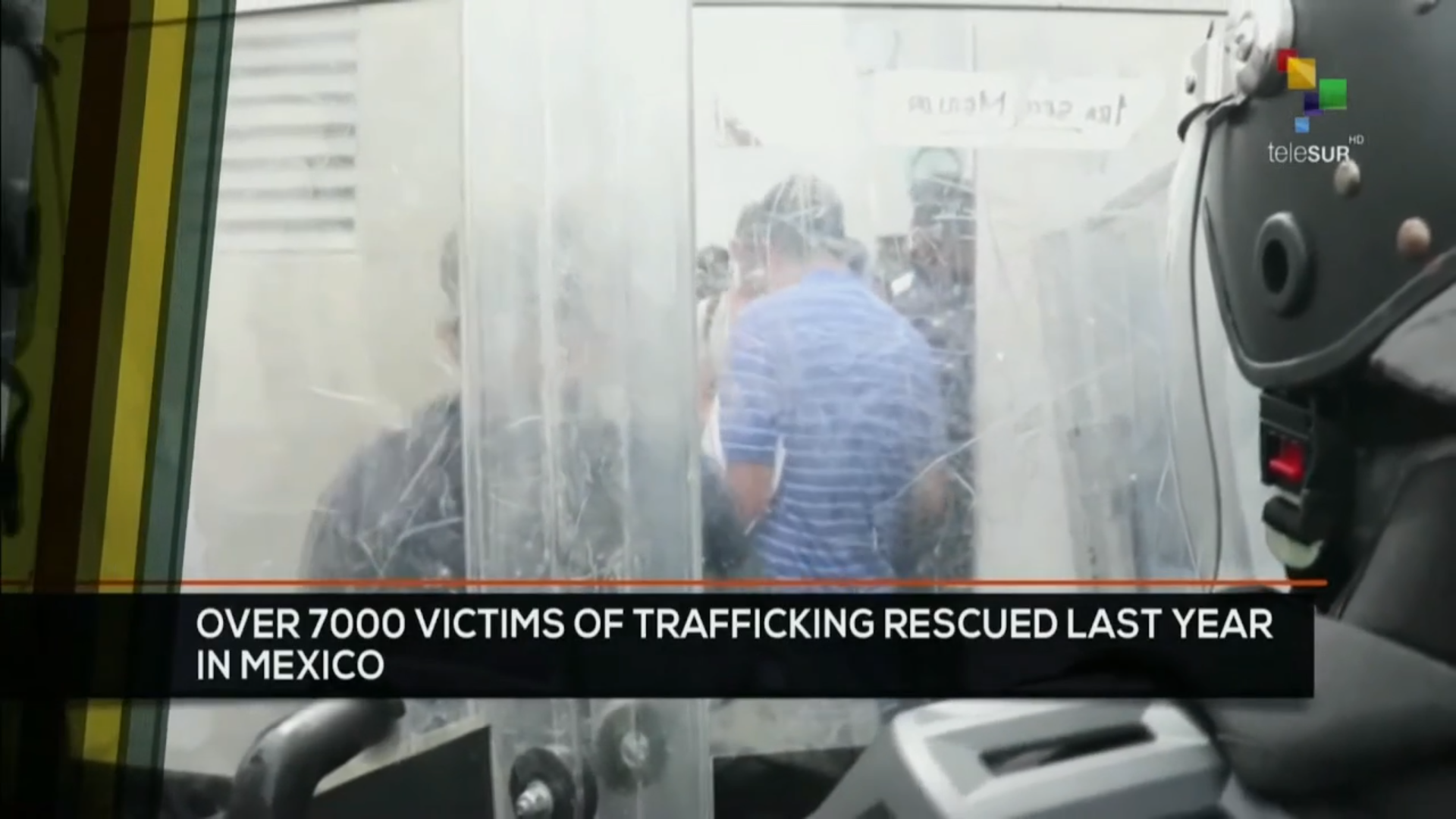 FTS 13-01 16:30 Over 7000 victims of trafficking rescued in Mexico