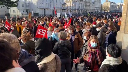 Pedagógussztrájk Franciaországban a járványügyi intézkedések ellen