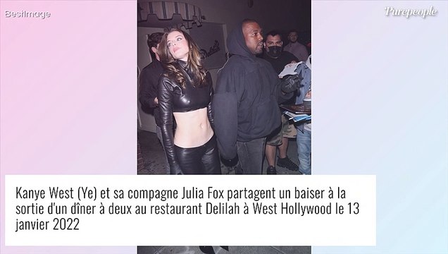 Kanye West en couple avec Julia Fox : nouveau dîner en tête à tête à Hollywood