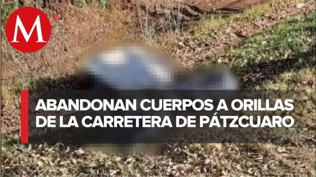 Hallan dos cuerpos en bolsas de plástico en Pátzcuaro, Michoacán
