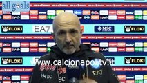 Napoli-Fiorentina 2-5 13/1/22 intervista post-partita Luciano Spalletti