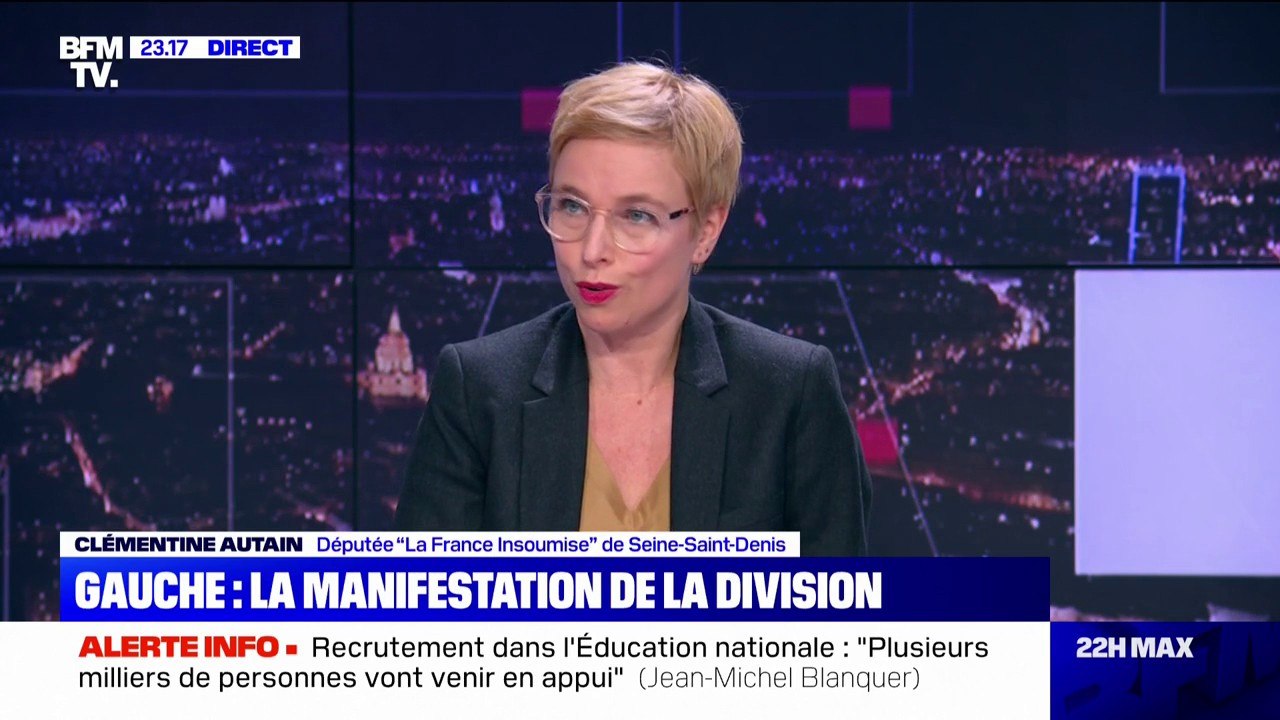 Anne Hidalgo huée: pour Clémentine Autain, "tous les héritiers du quinquennat Hollande ne sont pas toujours bien accueillis dans les manifestations de ce type"
