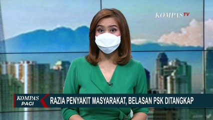 Razia Penyakit Masyarakat, Satpol PP dan TNI-Polri Tangkap 17 PSK di Kawasan Jakarta Pusat