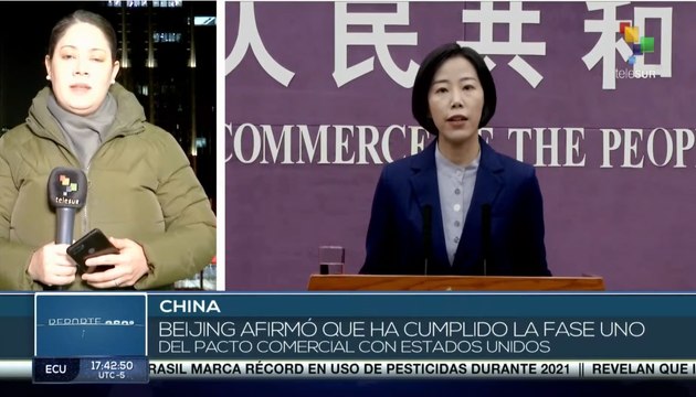 Gobierno de China llama a EE.UU. a mejorar nexos bilaterales
