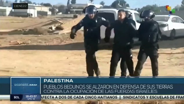 Comunidades palestinas y sus aliados denuncian nuevas agresiones israelíes al sur del país