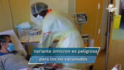 "Existe el riesgo de que surja otra variante más transmisible y más mortal que ómicron": OMS