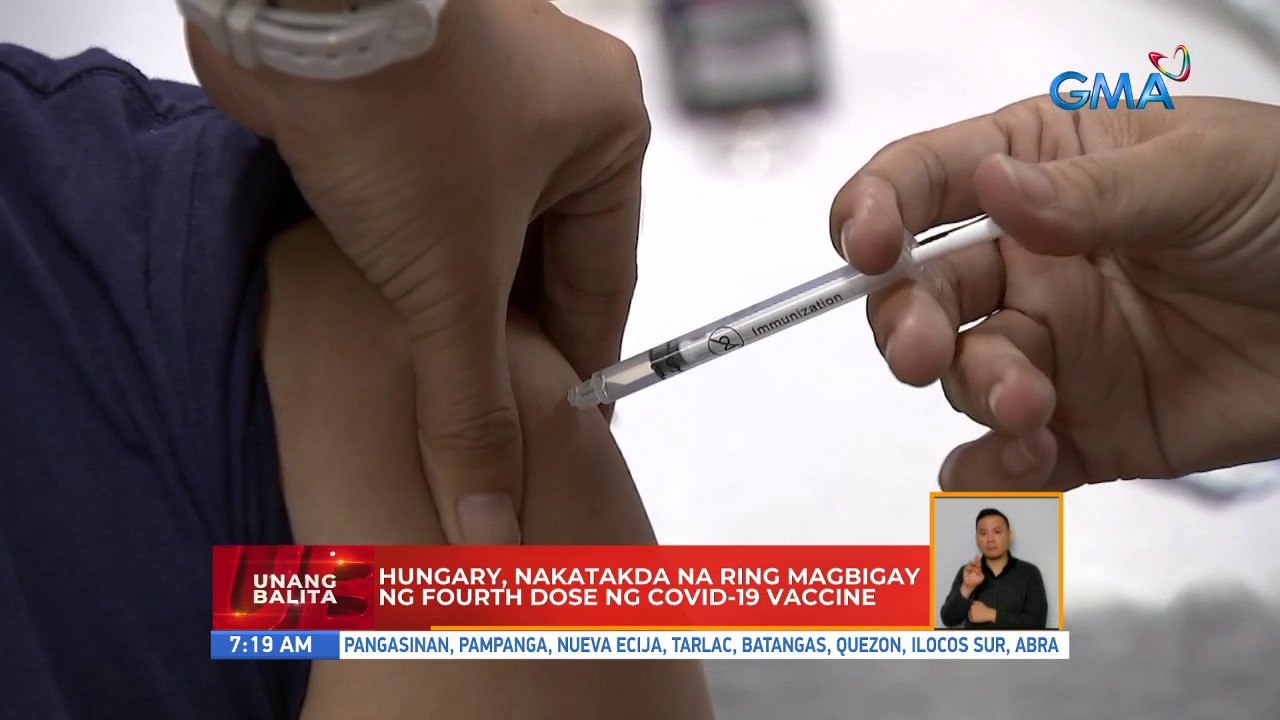 Hungary, nakatakda na ring magbigay ng fourth dose ng COVID-19 vaccine | UB