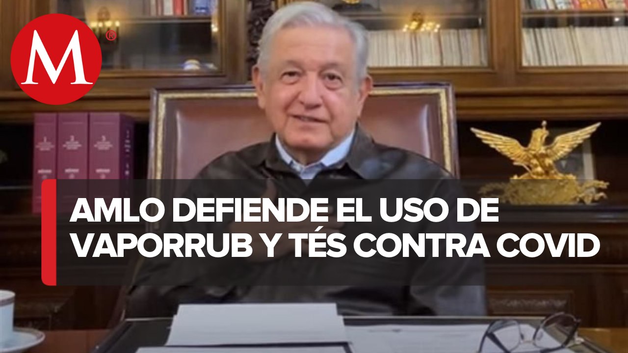 Ómicron es equivalente a una gripe: AMLO dice que va saliendo de su contagio de covid