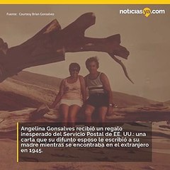 La carta de un soldado de la segunda guerra mundial llega a su destino 76 años después.