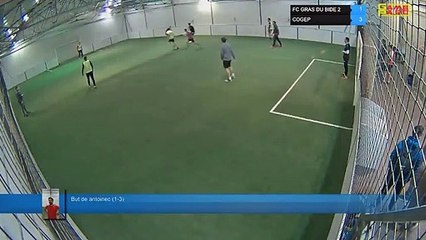 But de antoinec (1-3) - FC GRAS DU BIDE 2 Vs COGEP - 13/01/22 20:00 - LIGUE 4 - Poitiers Game Parc