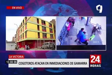La Victoria: cogoteros atacan en inmediaciones de Gamarra