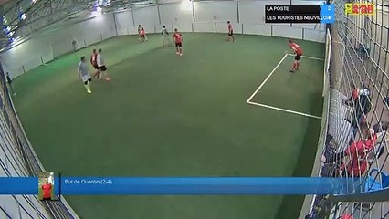 But de Quentin (2-4) - LA POSTE Vs LES TOURISTES NEUVILLOIS - 13/01/22 21:00 - LIGUE 4