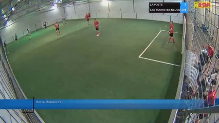 But de Mickaël  (3-4) - LA POSTE Vs LES TOURISTES NEUVILLOIS - 13/01/22 21:00 - LIGUE 4