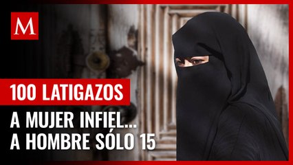 En Indonesia, dan 100 latigazos a mujer por infidelidad... al hombre sólo 15