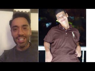 رامي جمال يدعم أول مصاب بكورونا من ذوي الإعاقة : مستنيك في حفلتي