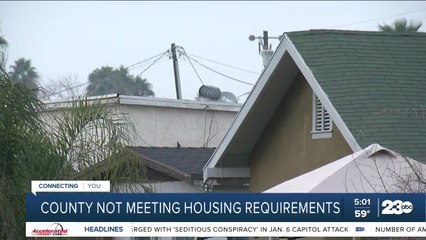 County not meeting housing requirements