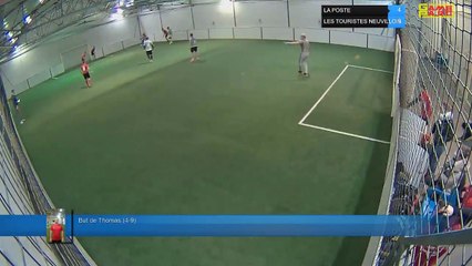 But de Thomas (4-9) - LA POSTE Vs LES TOURISTES NEUVILLOIS - 13/01/22 21:00 - LIGUE 4