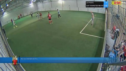 But de Clément (5-11) - LA POSTE Vs LES TOURISTES NEUVILLOIS - 13/01/22 21:00 - LIGUE 4