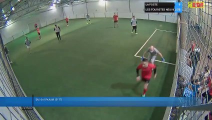 But de Mickaël  (6-11) - LA POSTE Vs LES TOURISTES NEUVILLOIS - 13/01/22 21:00 - LIGUE 4