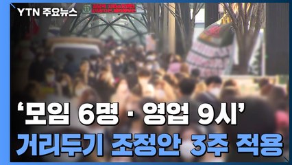 '모임 6명·영업 9시' 3주 적용...해외유입 409명 또 '역대 최다' / YTN