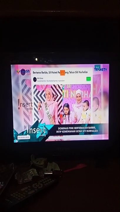 Rayakan Ultah Siti Nurhaliza Bertemakan Pink Dan Barbie