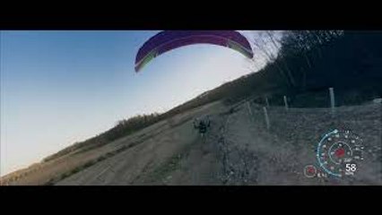 Paramotor Flight Ends in Crash