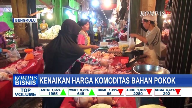 Masih Mahal, Kenaikan Harga Komoditas Bahan Pokok Merata di Seluruh Indonesia!