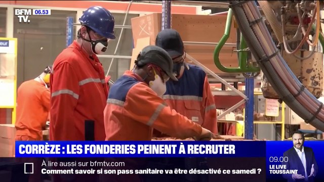 En Corrèze, les fonderies peinent à recruter