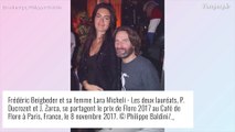 Frédéric Beigbeder, fou amoureux de Lara Micheli : 
