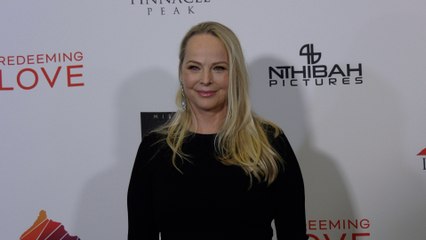 Cindy Bond attends the ‘Redeeming Love’ film premiere red carpet in Los Angeles