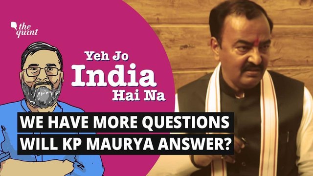 Yeh Jo India Hai Na | Keshav Prasad Maurya, Before You Say ‘No Answer’, We Have More Questions