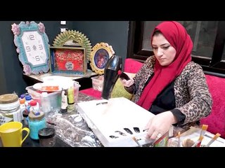 إيديها تتلف في حرير.. إيمان فيومية تحول الخشب