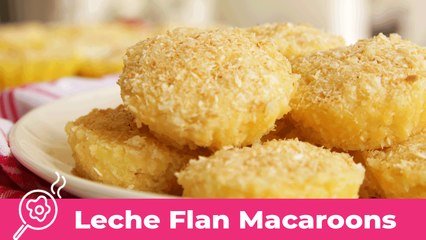 How To Make Leche Flan Macaroons | YummyPH