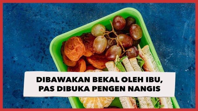 Viral! Orang Ini Dibawakan Bekal Makanan oleh Ibu, Pas Dibuka Publik Ikutan Pengen Nangis