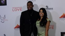 Matt Sallee, Sarah Bishop attend the ‘Redeeming Love’ film premiere red carpet in Los Angeles