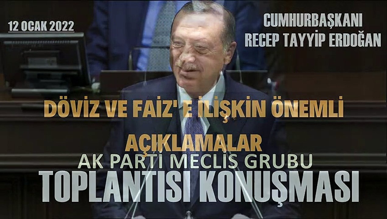 Cumhurbaşkanı Erdoğan, Döviz ve Faiz Açıklaması