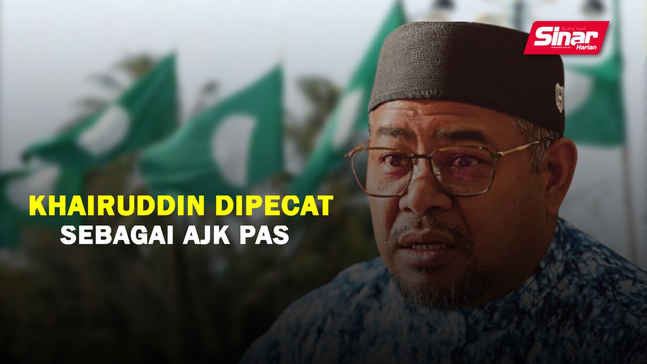 Khairuddin dipecat sebagai AJK Pas